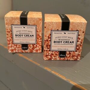 Goat milk body cream